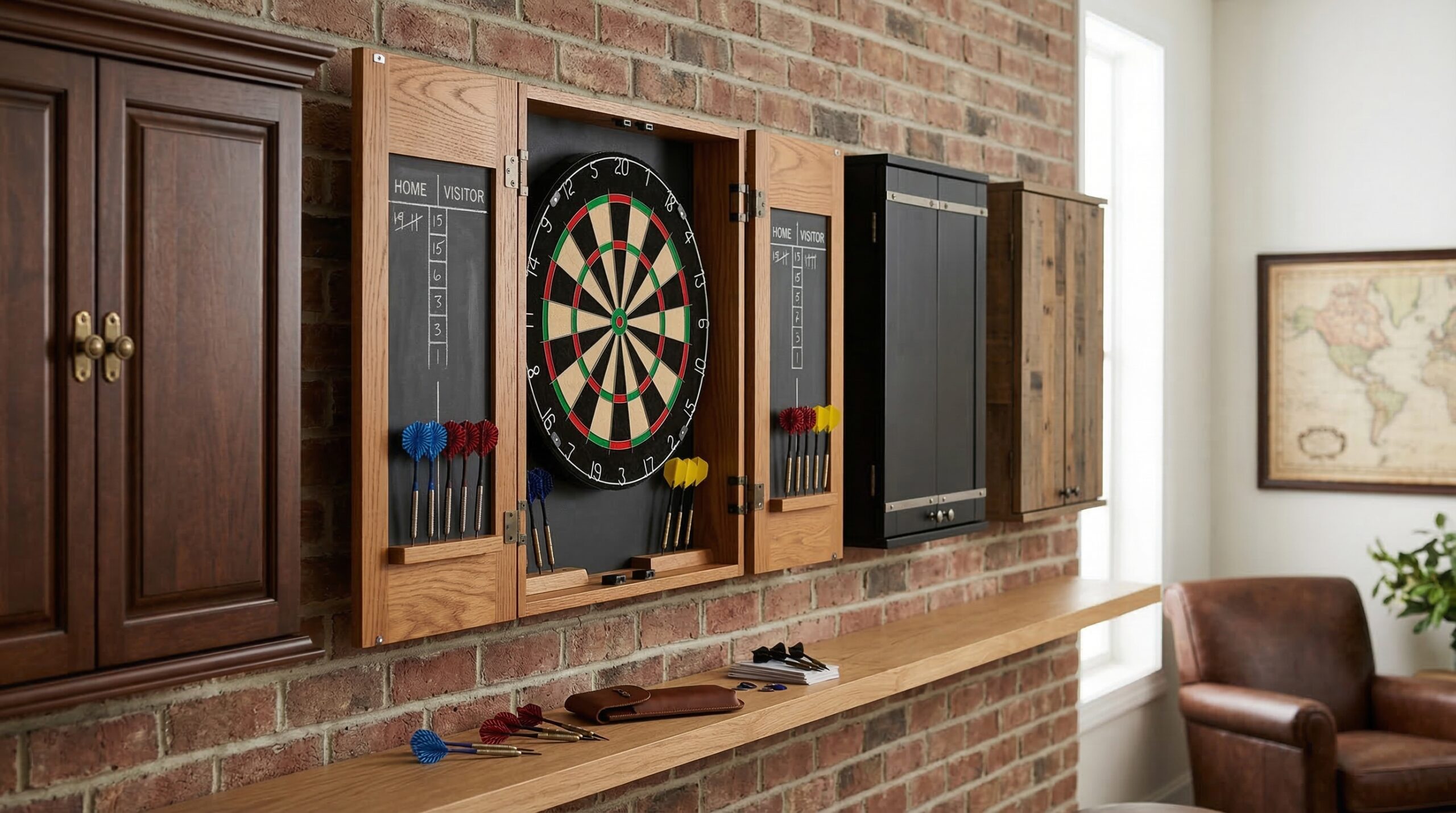 Best Dart Cabinets for Wall-Mounted Storage
