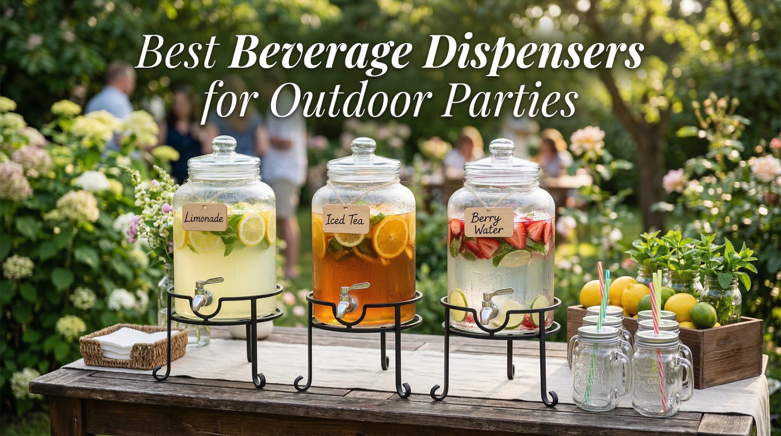 Best Beverage Dispensers for Outdoor Parties