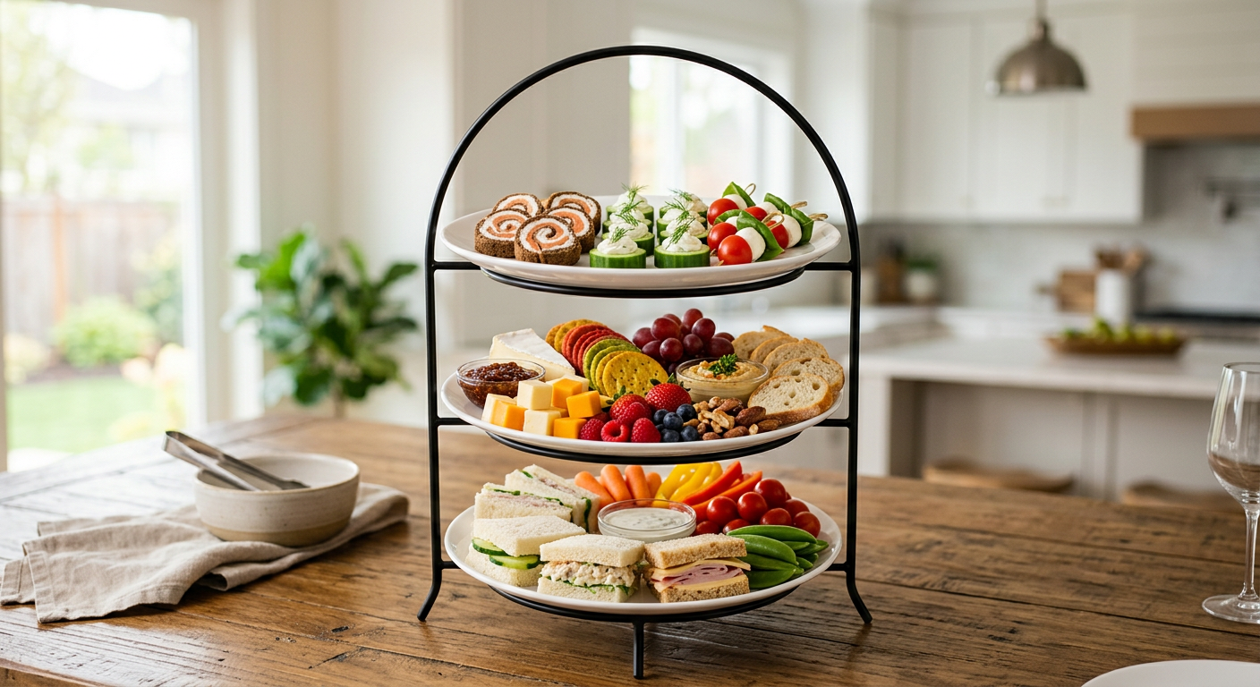 Best Tiered Serving Trays for Appetizers
