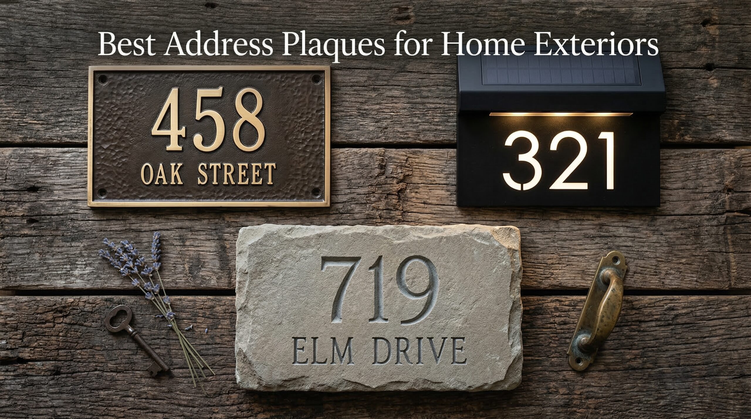 Best Address Plaques for Home Exteriors