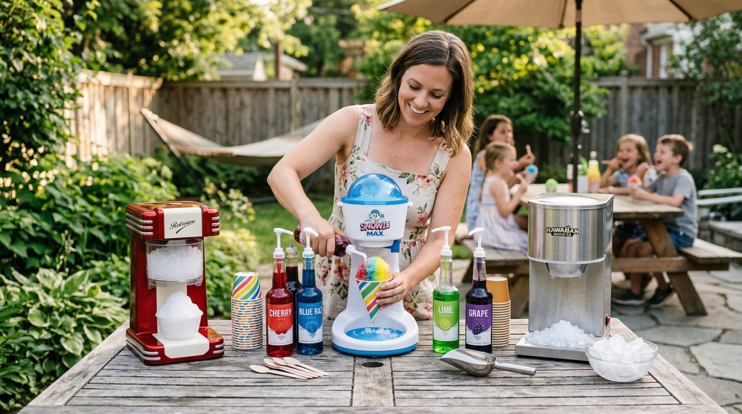 Best Snow Cone Machines for Backyard Fun