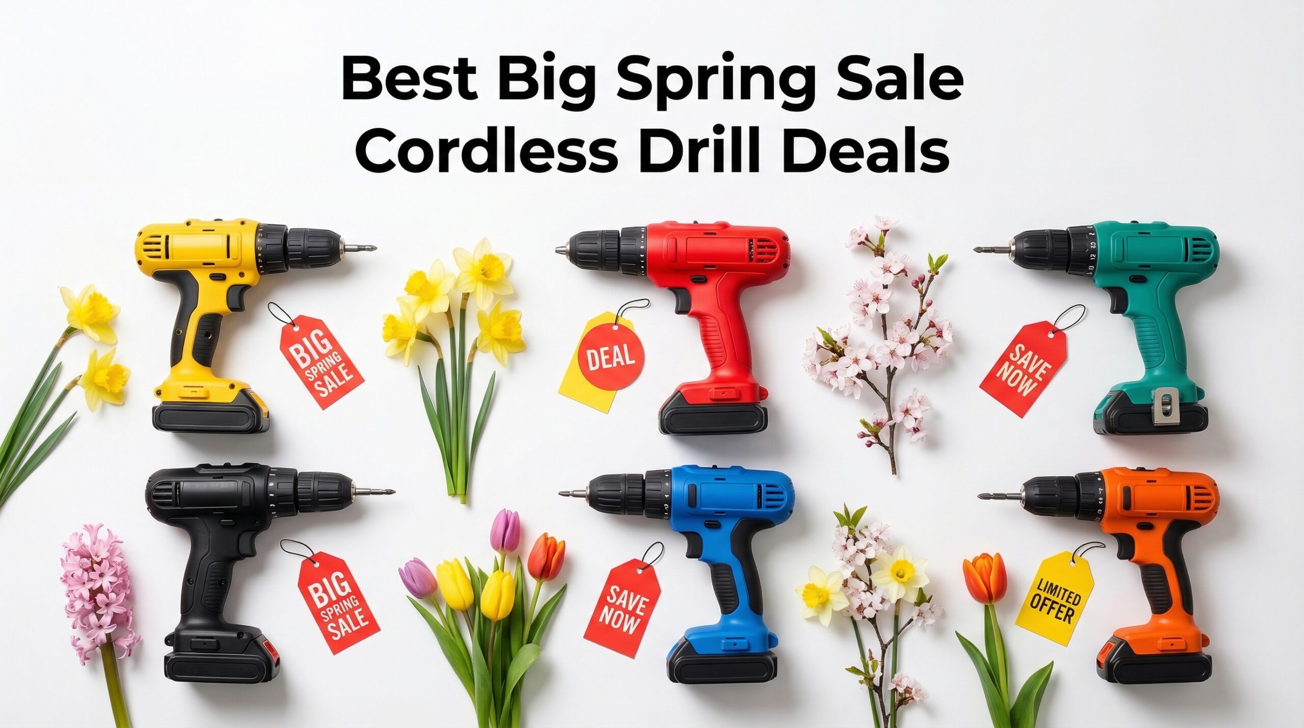 Best Big Spring Sale Cordless Drill Deals on Amazon