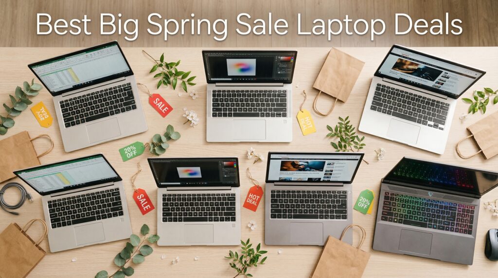Current image: Best Big Spring Sale Laptop Deals on Amazon