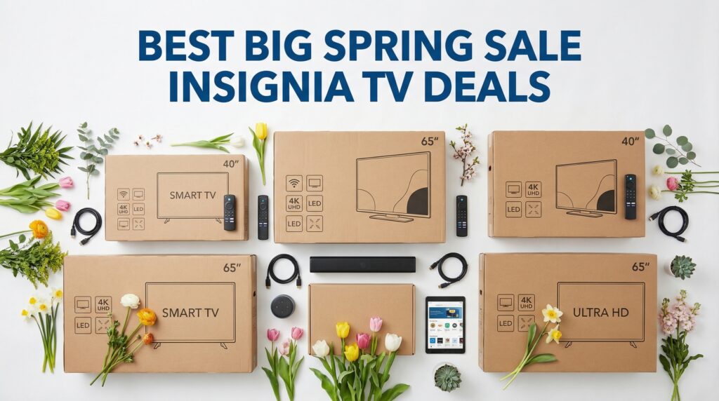 Current image: Best Big Spring Sale Insignia TV Deals on Amazon