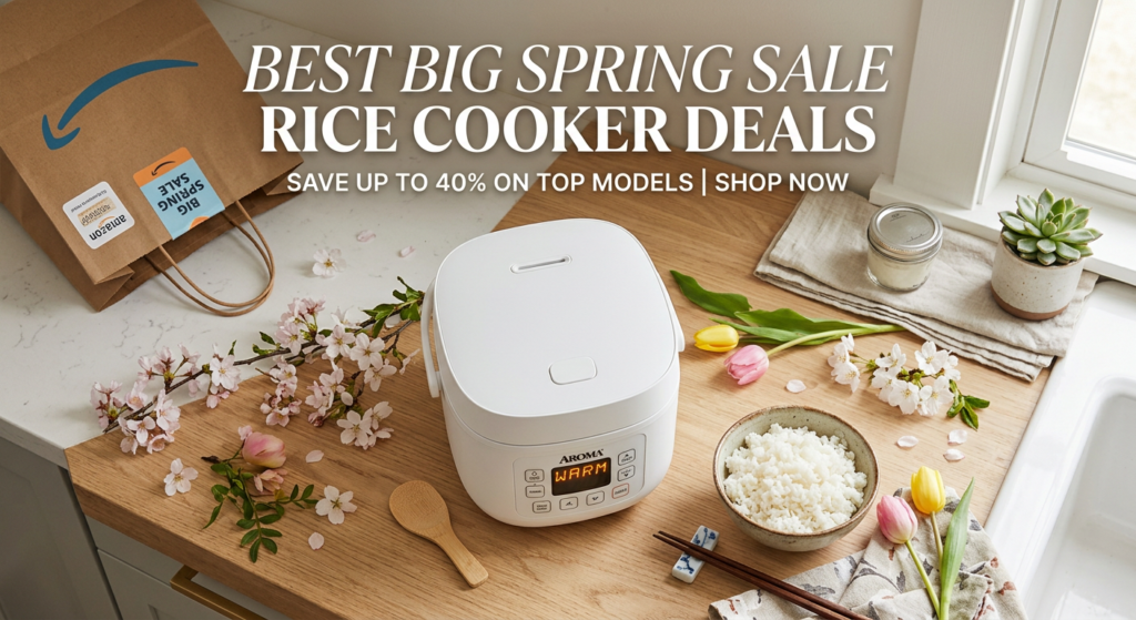 Current image: Best Big Spring Sale Rice Cooker Deals on Amazon