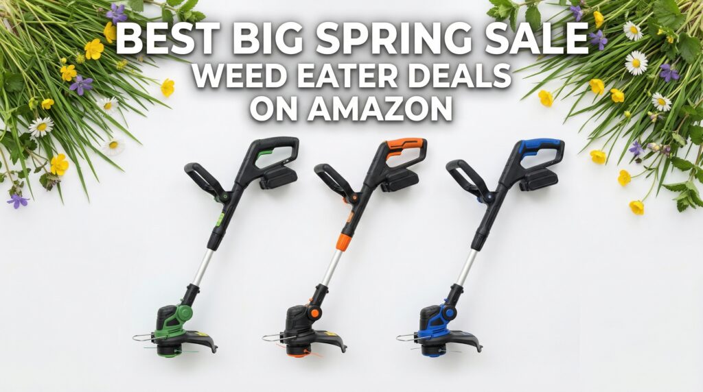 Current image: Best Big Spring Sale Weed Eater Deals on Amazon