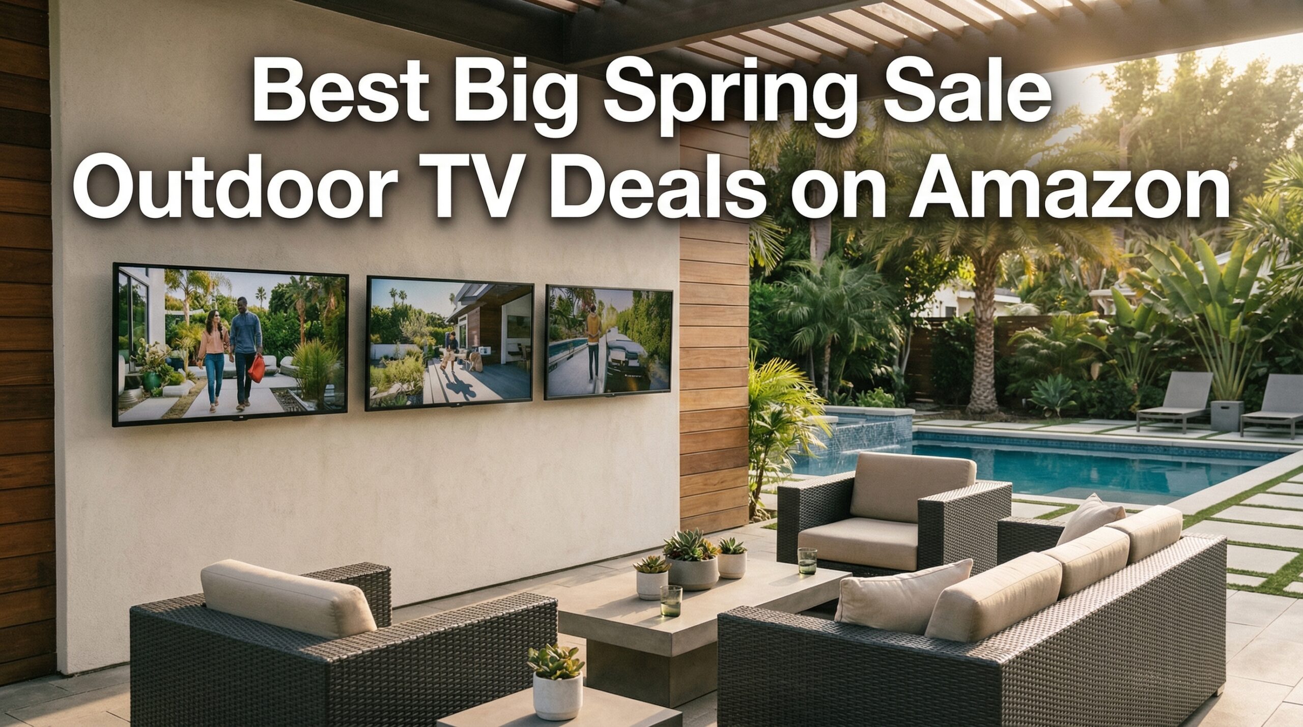 Best Big Spring Sale Outdoor TV Deals on Amazon