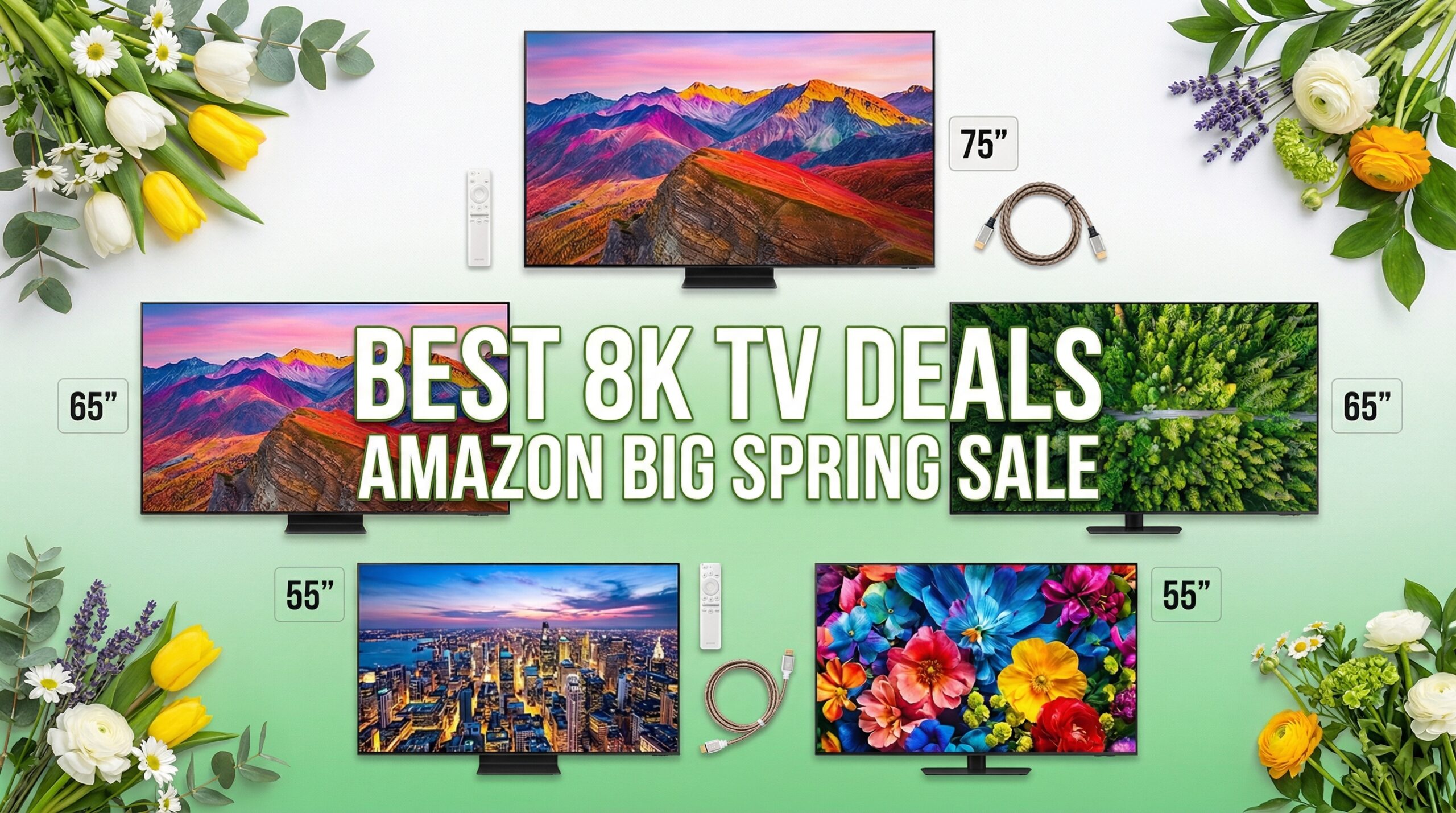 Best Big Spring Sale 8K TV Deals on Amazon