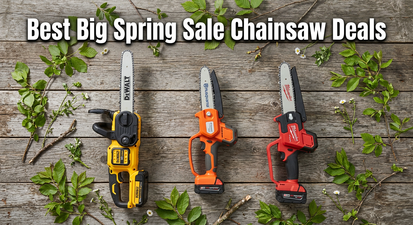 Best Big Spring Sale Chainsaw Deals on Amazon