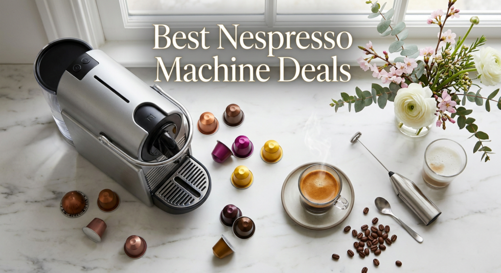 Current image: Best Big Spring Sale Nespresso Machine Deals on Amazon