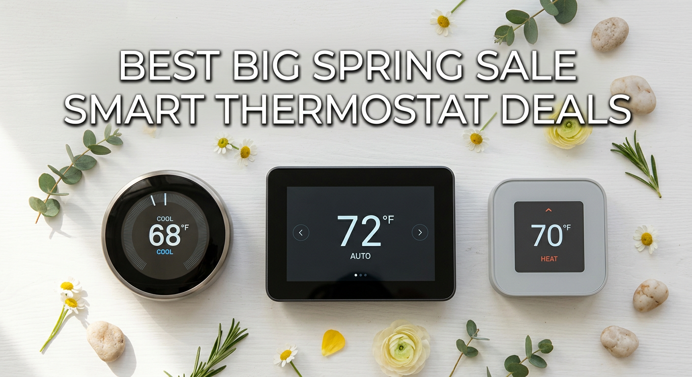 Best Big Spring Sale Smart Thermostat Deals on Amazon