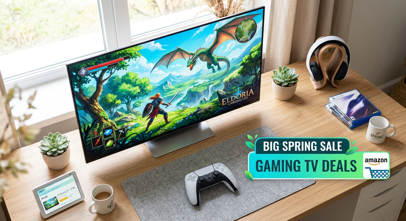 Best Big Spring Sale Gaming TV Deals on Amazon