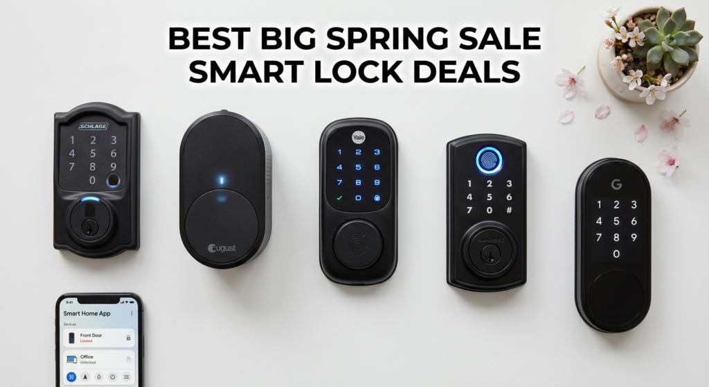 Current image: Best Big Spring Sale Smart Lock Deals on Amazon