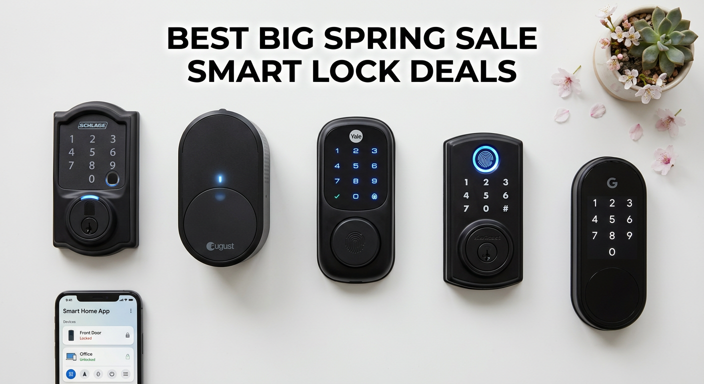 Best Big Spring Sale Smart Lock Deals on Amazon