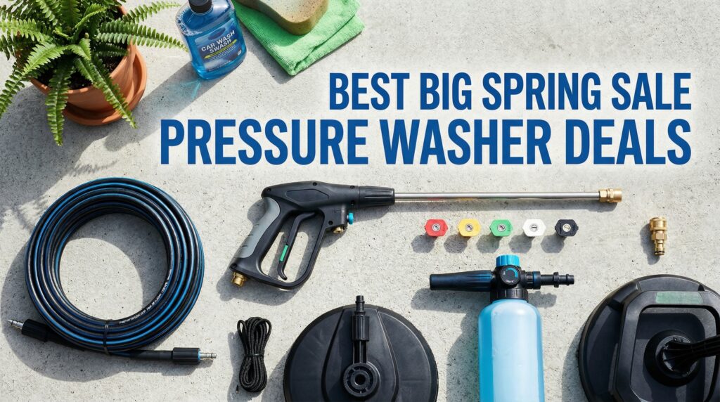 Current image: Best Big Spring Sale Pressure Washer Deals on Amazon
