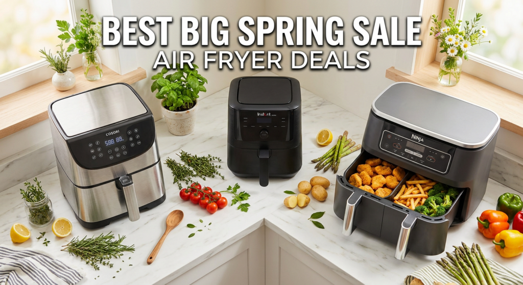 Current image: Best Big Spring Sale Air Fryer Deals on Amazon