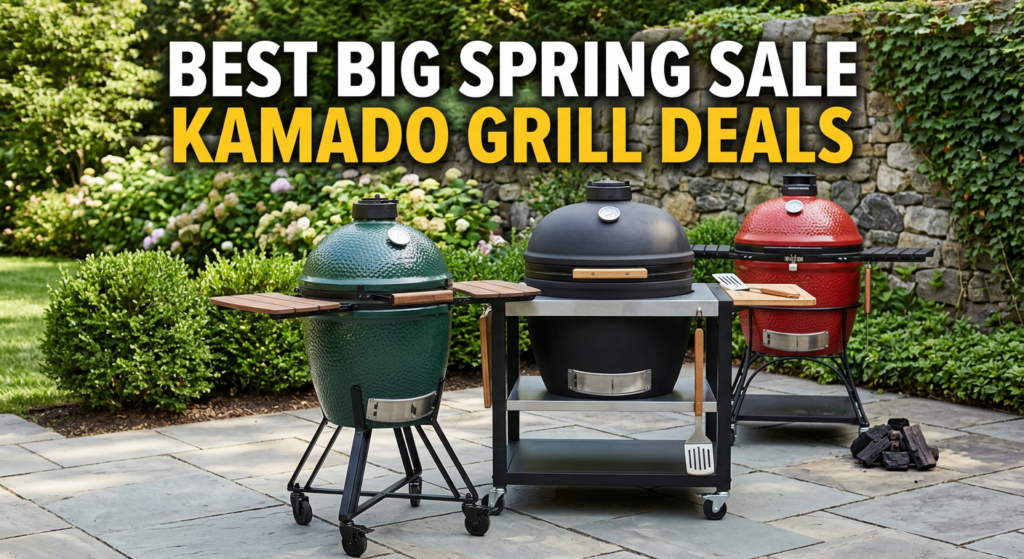 Current image: Best Big Spring Sale Kamado Grill Deals on Amazon