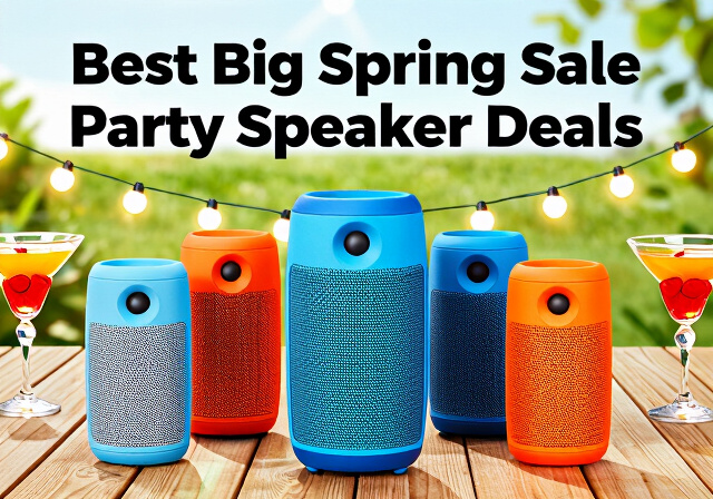 Best Big Spring Sale Party Speaker Deals on Amazon