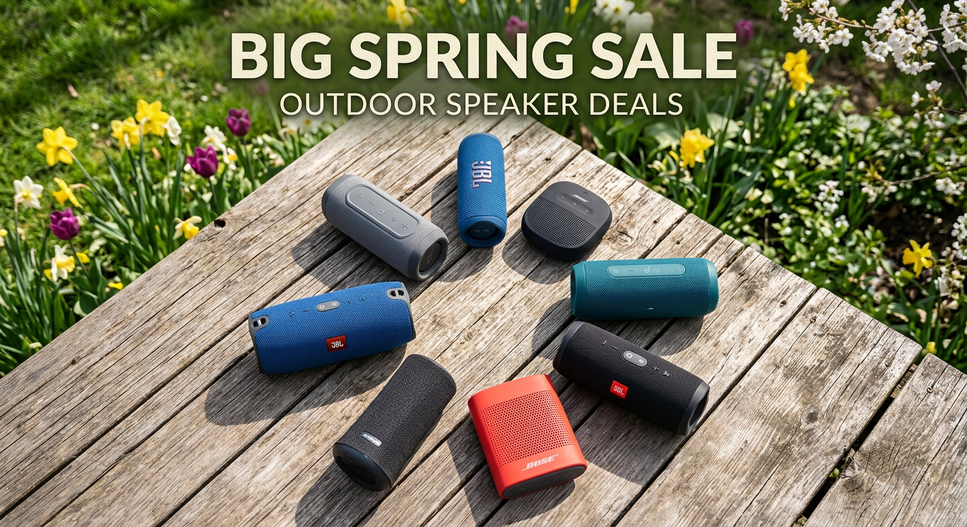 Best Big Spring Sale Outdoor Speaker Deals on Amazon