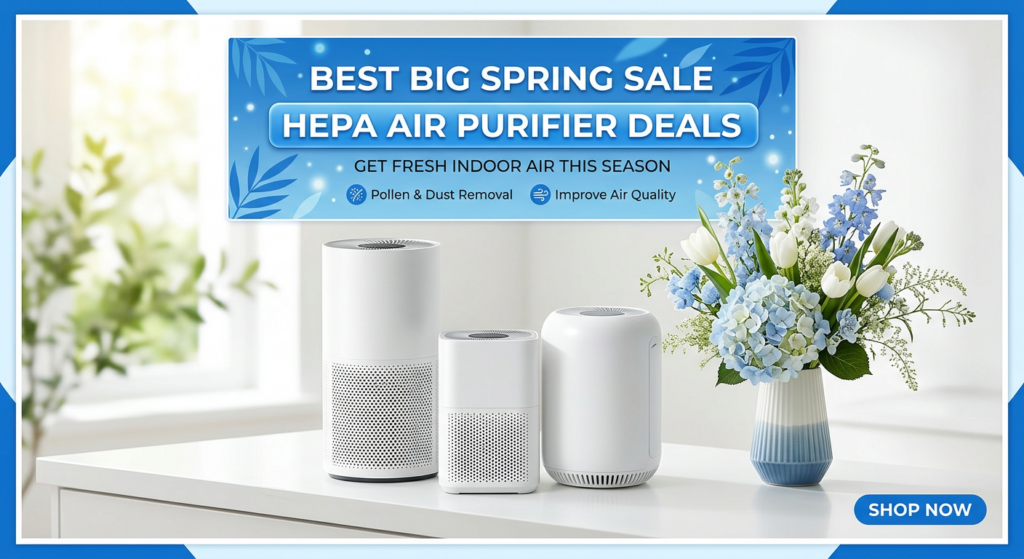 Current image: Best Big Spring Sale HEPA Air Purifier Deals on Amazon