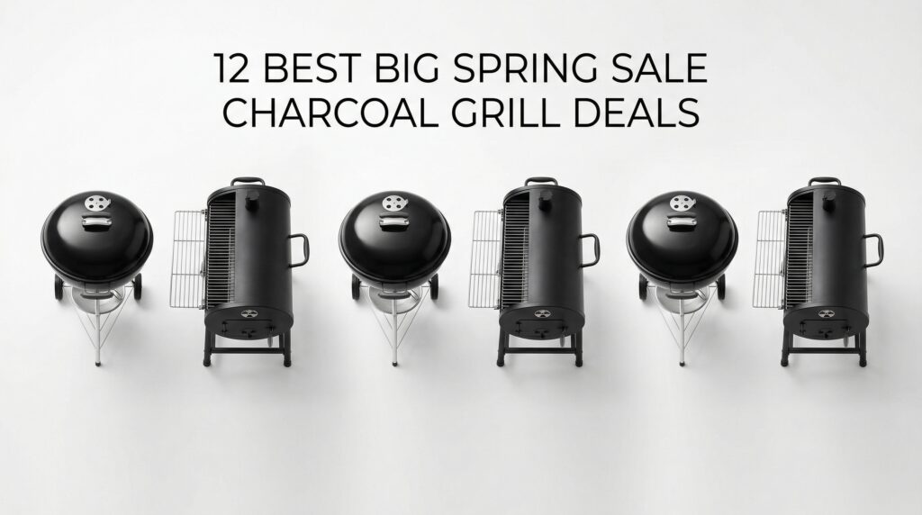 Current image: Best Big Spring Sale Charcoal Grill Deals on Amazon