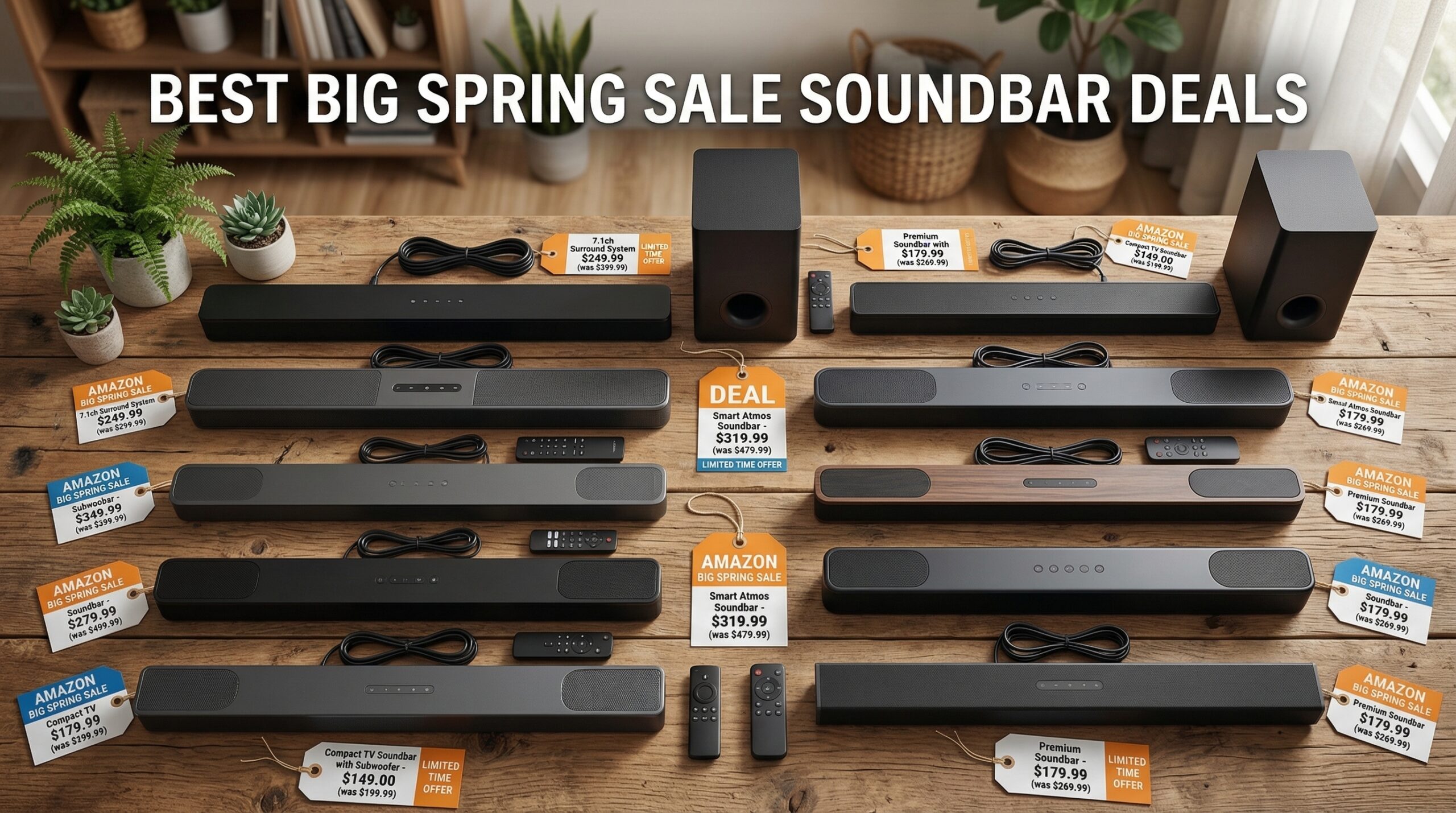 Best Big Spring Sale Soundbar Deals on Amazon