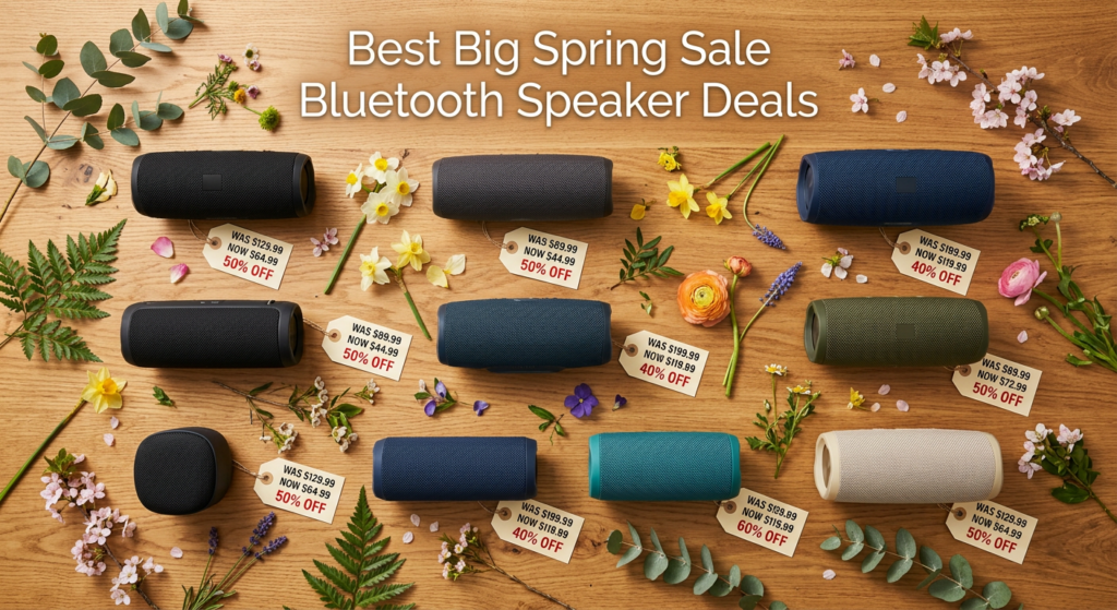 Current image: Best Big Spring Sale Bluetooth Speaker Deals on Amazon