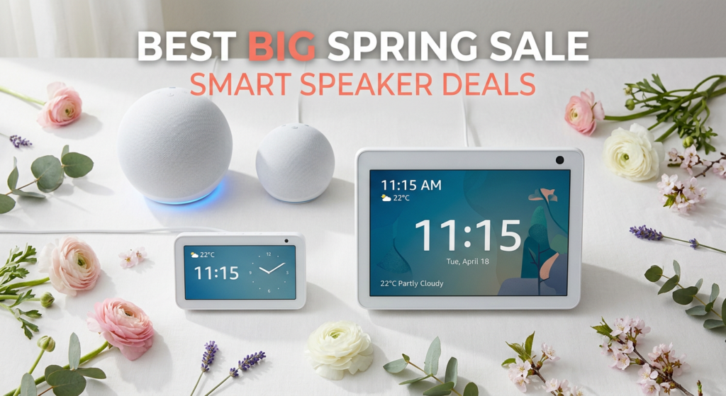 Current image: Best Big Spring Sale Smart Speaker Deals on Amazon