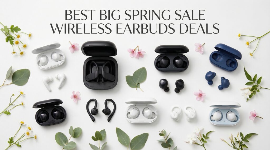 Current image: Best Big Spring Sale Wireless Earbuds Deals on Amazon