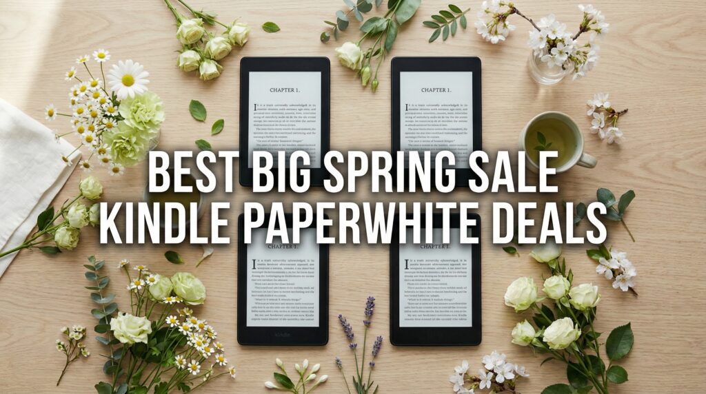 Current image: Best Big Spring Sale Kindle Paperwhite Deals on Amazon