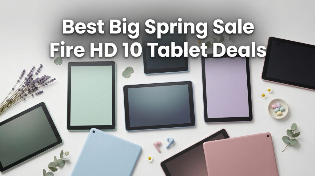 Current image: Best Big Spring Sale Fire HD 10 Tablet Deals on Amazon