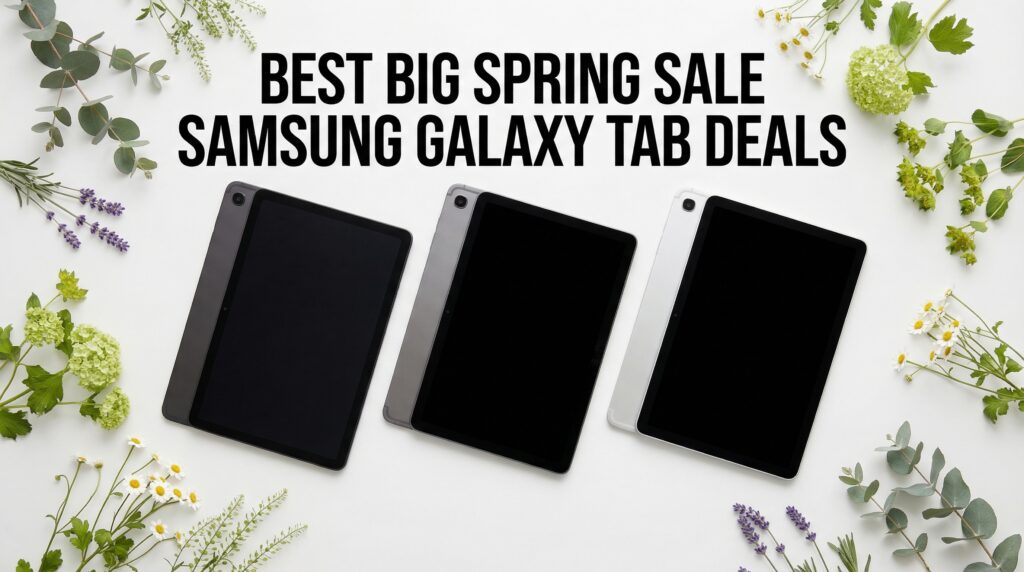 Current image: Best Big Spring Sale Samsung Galaxy Tab Deals on Amazon