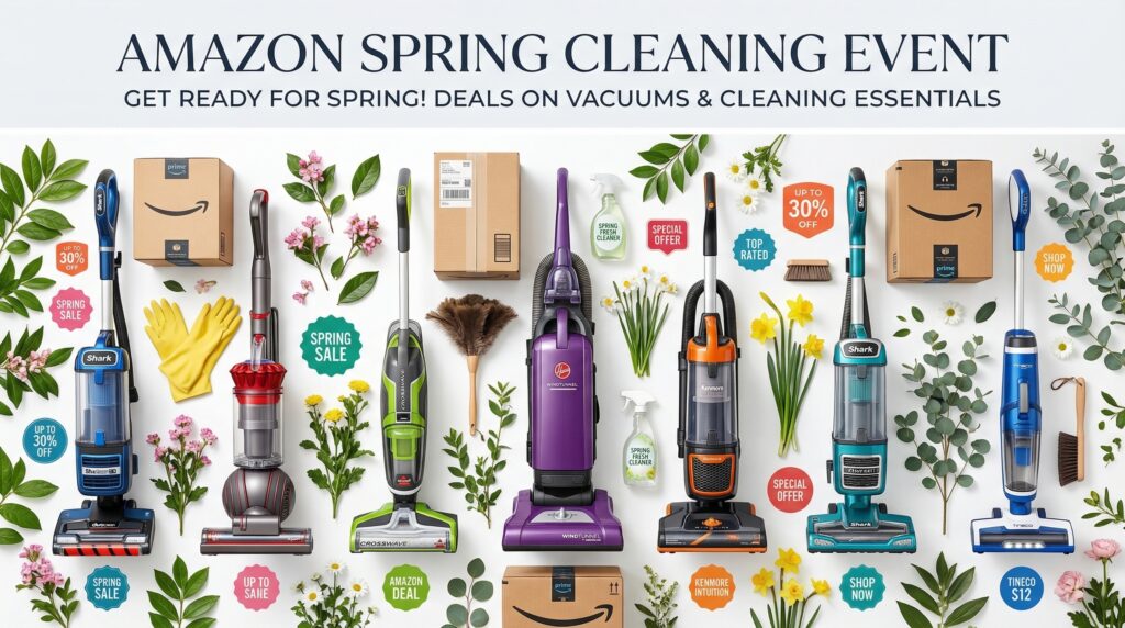 Current image: Best Big Spring Sale Upright Vacuum Deals on Amazon