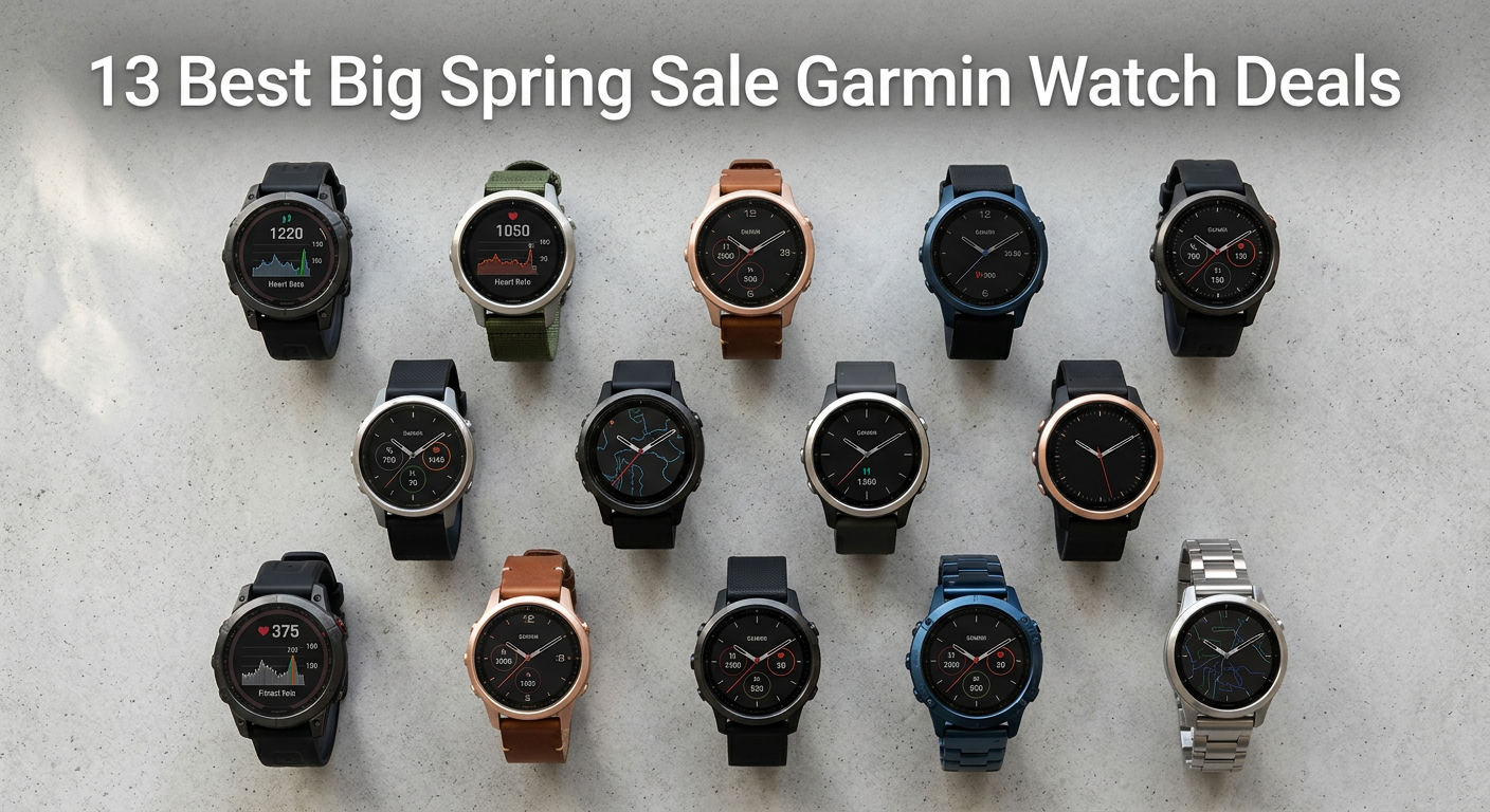 Best Big Spring Sale Garmin Watch Deals on Amazon