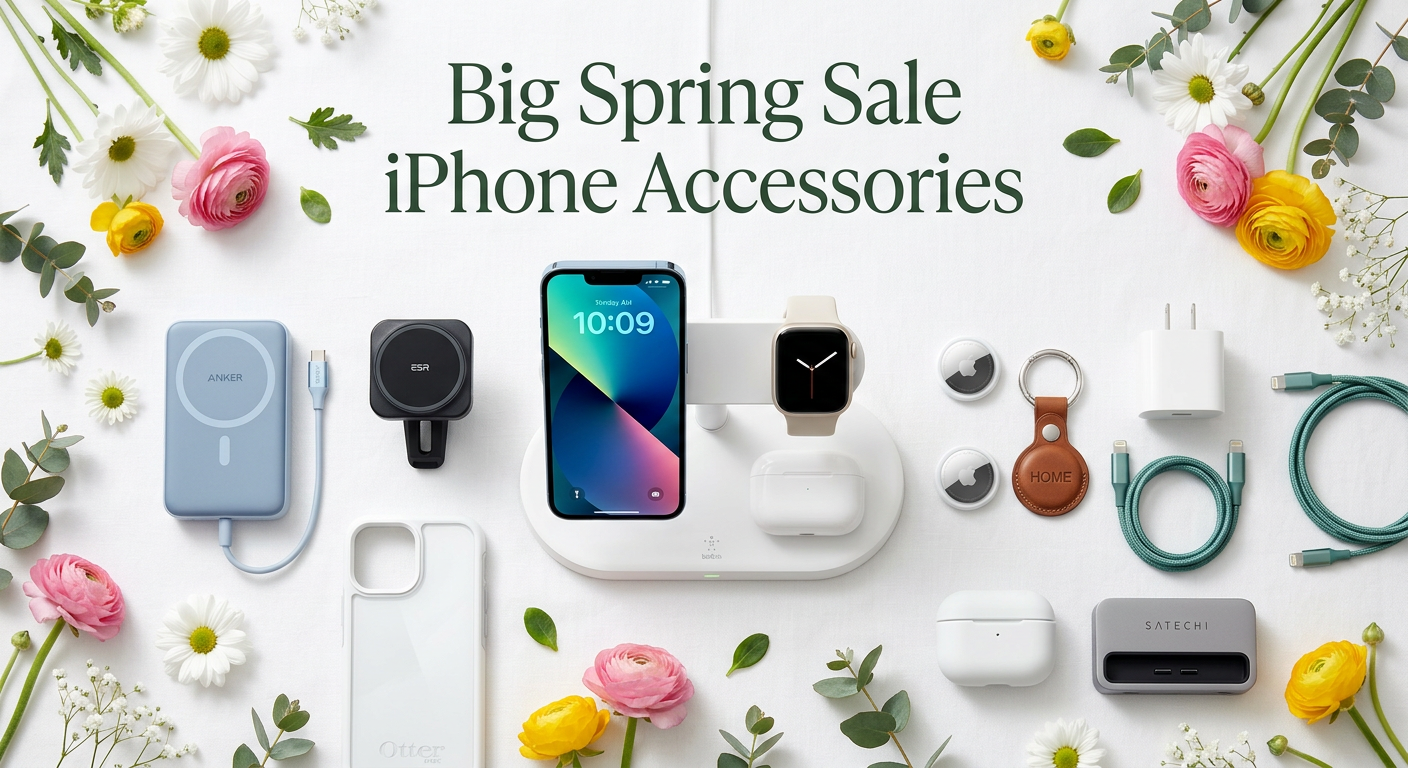 Best Big Spring Sale iPhone Accessories Deals on Amazon