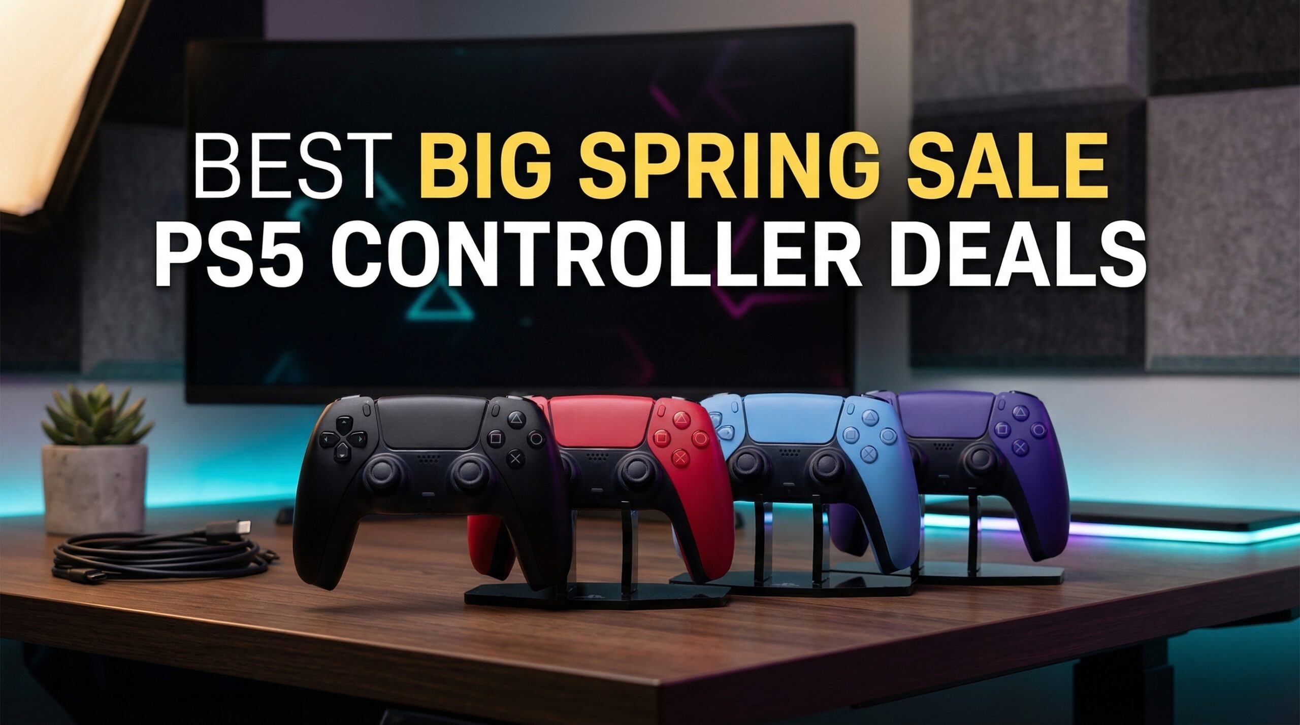 Best Big Spring Sale PS5 Controller Deals on Amazon