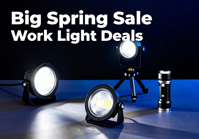 Best Big Spring Sale Work Light Deals on Amazon