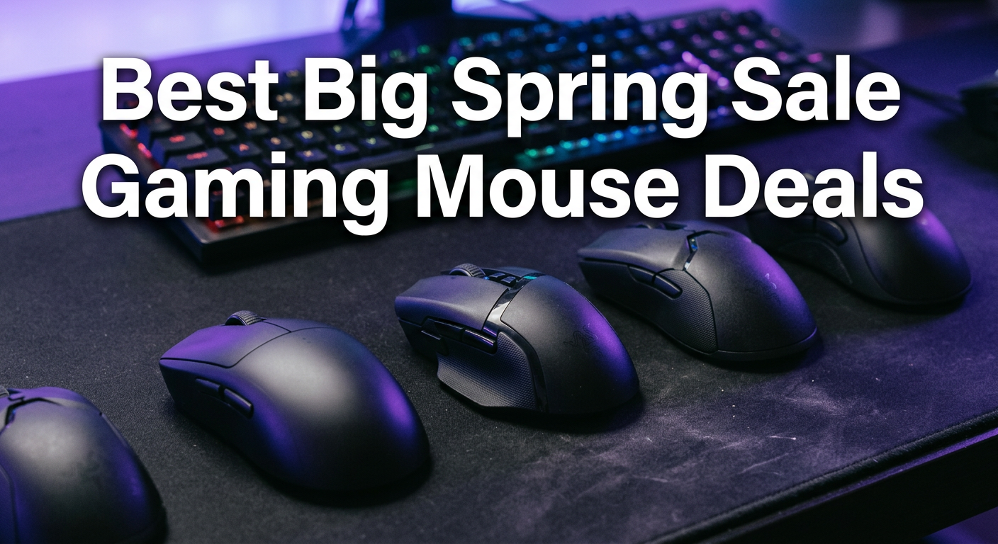 Best Big Spring Sale Gaming Mouse Deals on Amazon