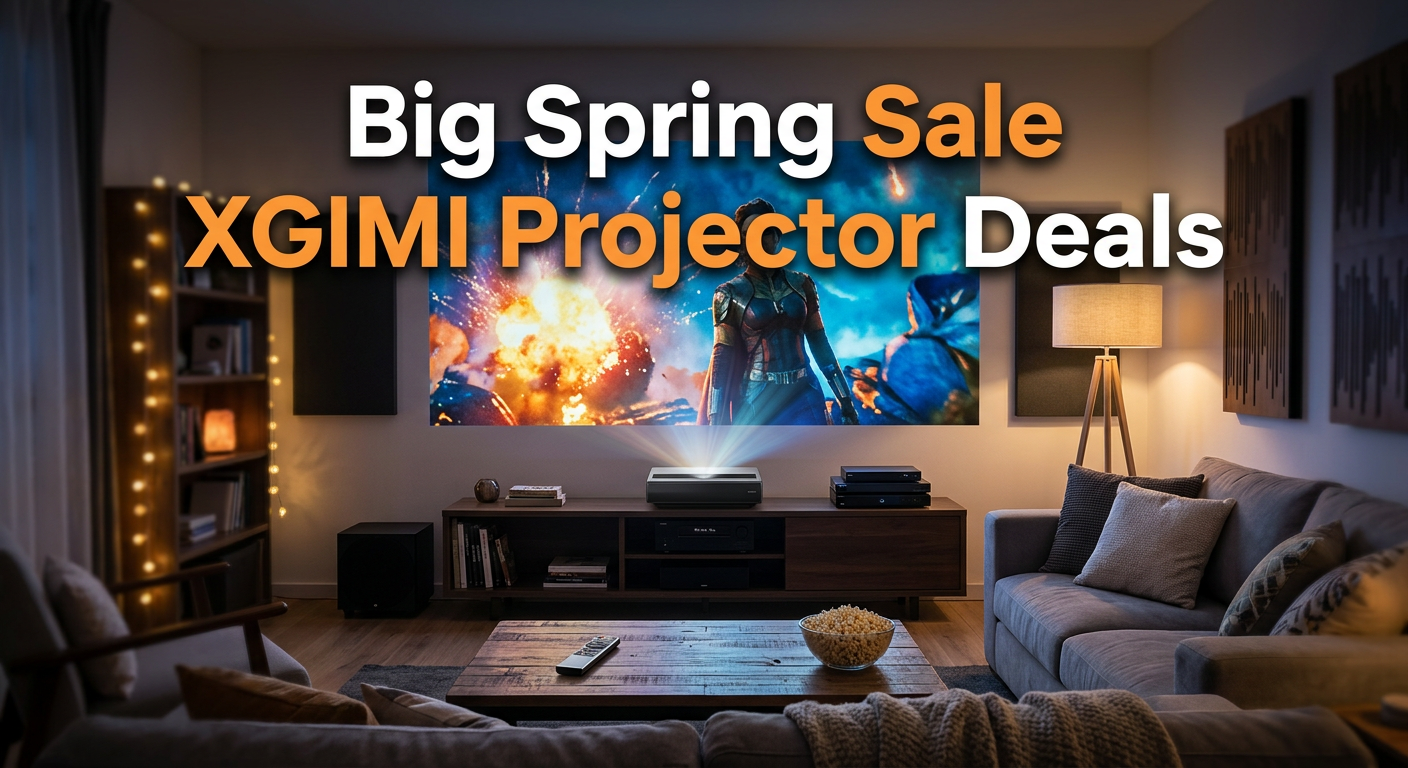 Best Big Spring Sale XGIMI Projector Deals on Amazon