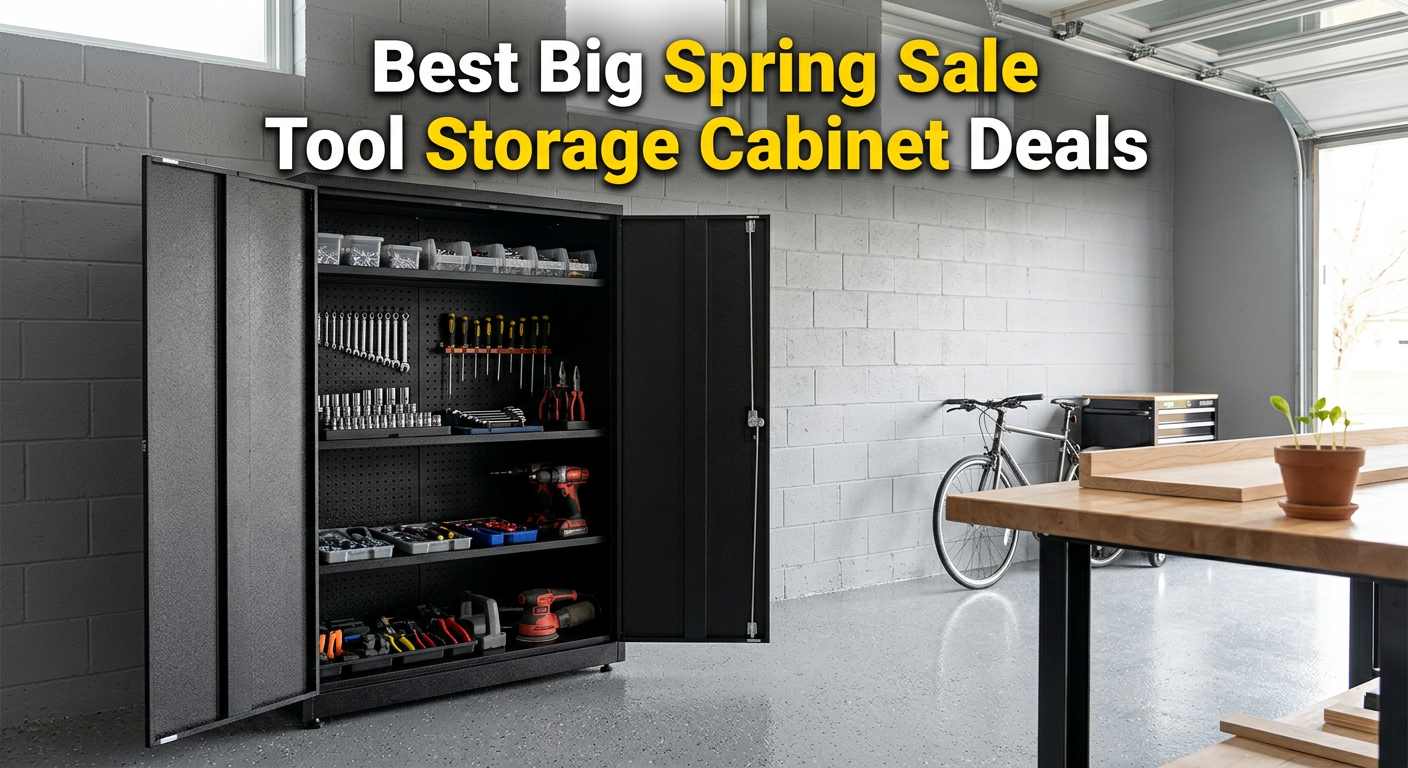Best Big Spring Sale Tool Storage Cabinet Deals on Amazon