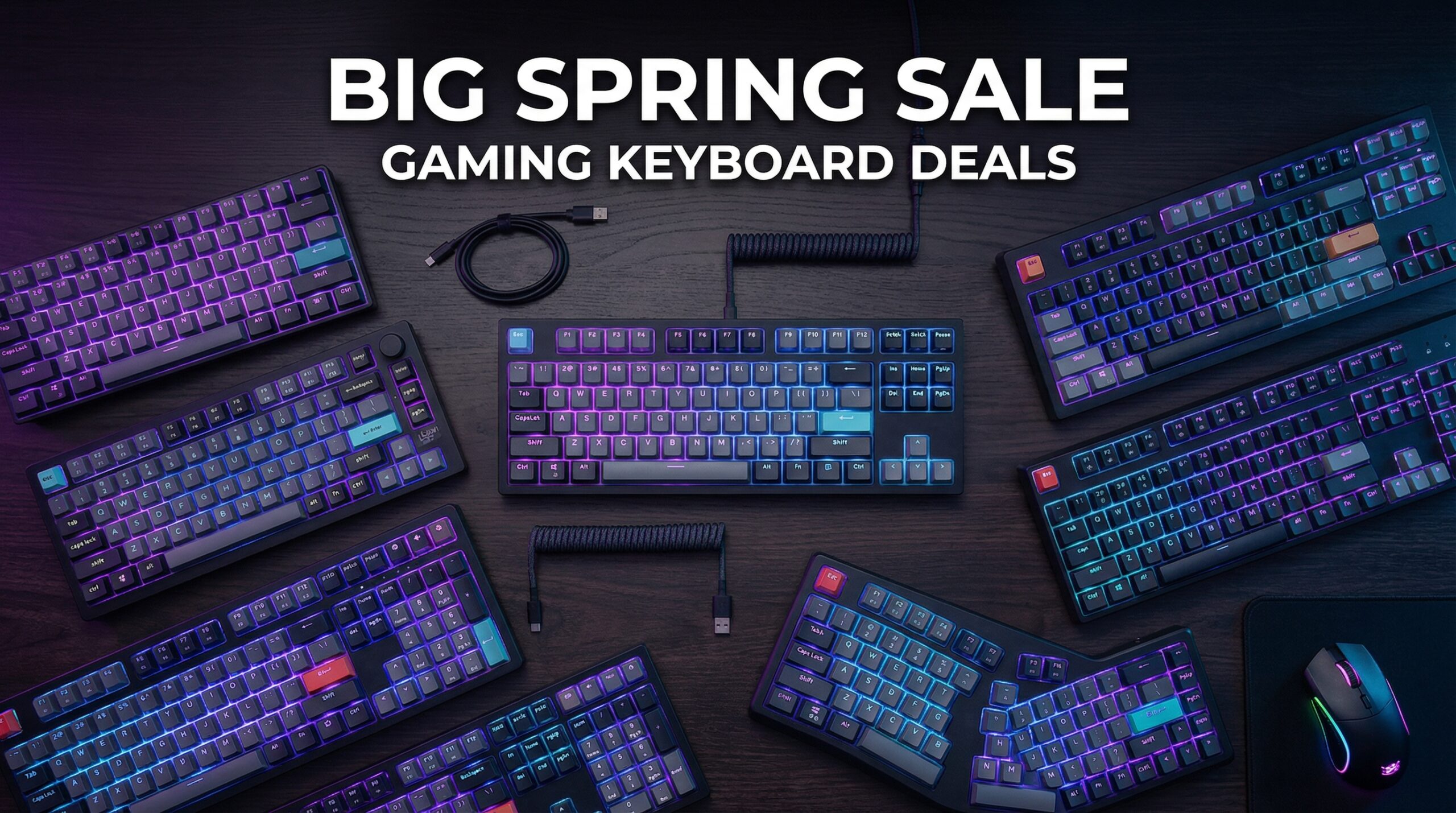 Best Big Spring Sale Gaming Keyboard Deals on Amazon