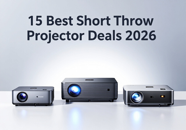 Best Big Spring Sale Short Throw Projector Deals on Amazon