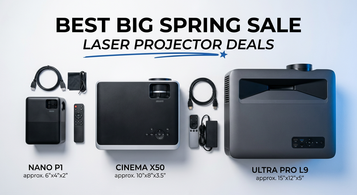 Best Big Spring Sale Laser Projector Deals on Amazon