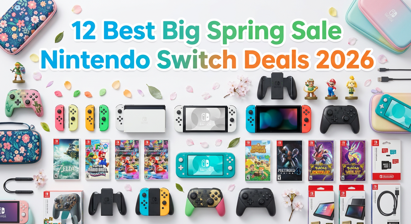 Best Big Spring Sale Nintendo Switch Deals on Amazon