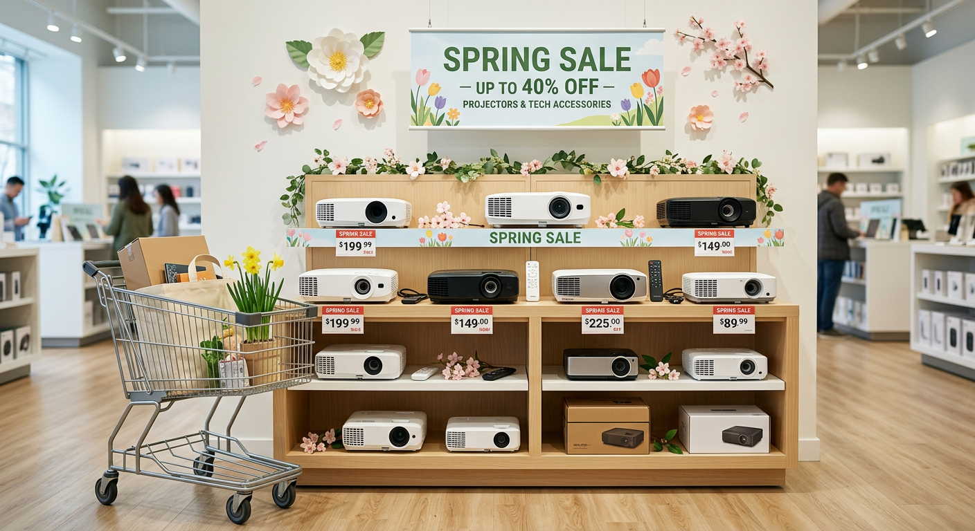 Best Big Spring Sale Projector Deals on Amazon