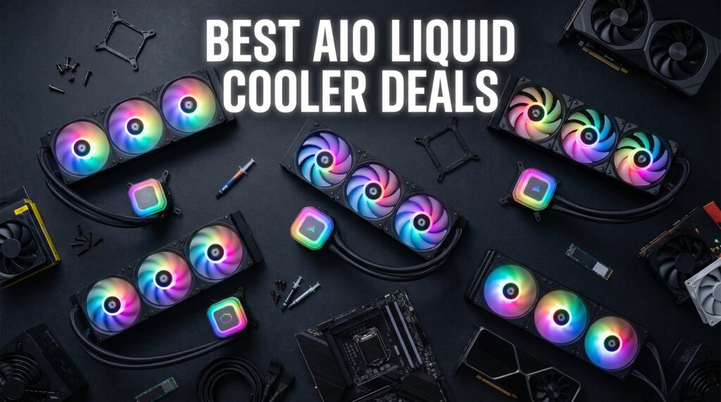 Current image: Best Big Spring Sale AIO Liquid Cooler Deals on Amazon