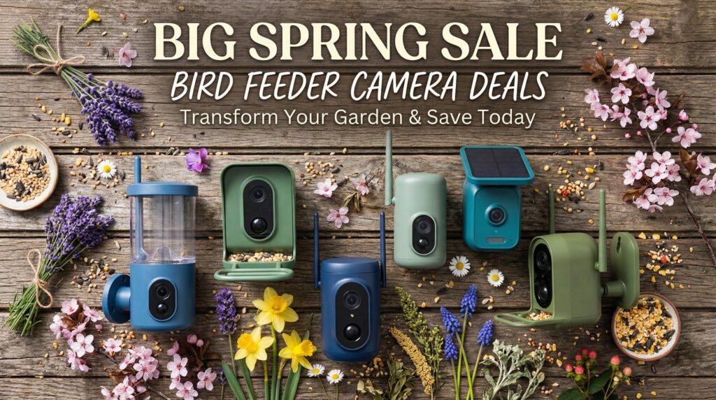 Current image: Best Big Spring Sale Bird Feeder Camera Deals on Amazon