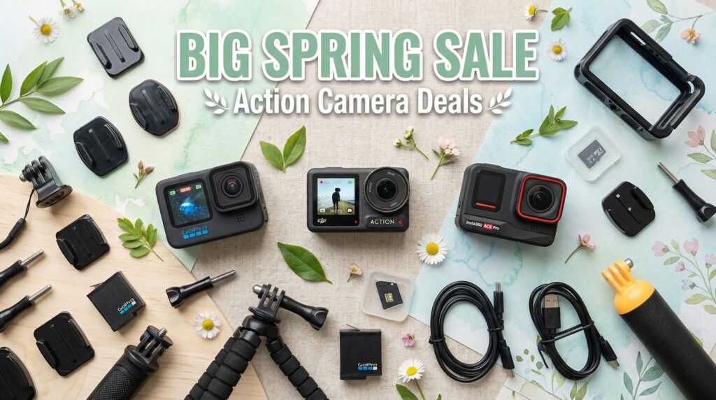 Current image: Best Big Spring Sale Action Camera Deals on Amazon