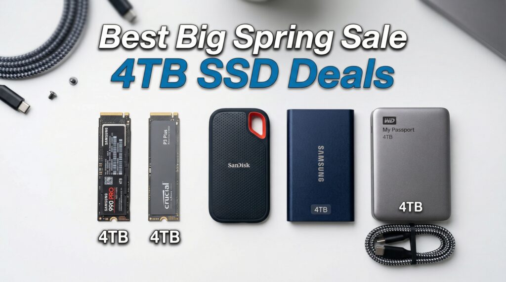 Current image: Best Big Spring Sale 4TB SSD Deals on Amazon