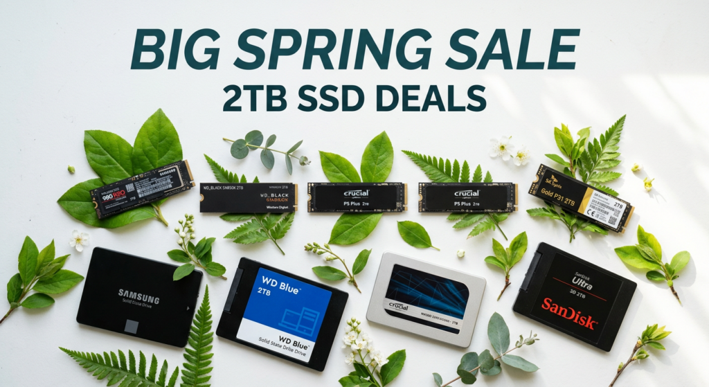 Current image: Best Big Spring Sale 2TB SSD Deals on Amazon